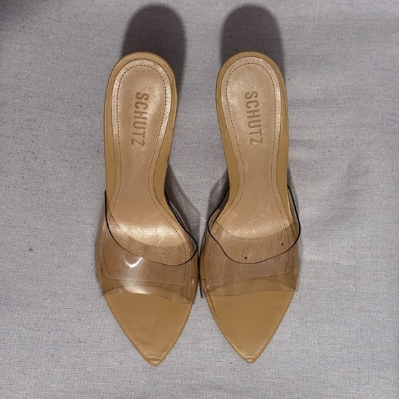 Schutz Luci Vinyl Wedge - size 9.5 - Picture 8 of 12